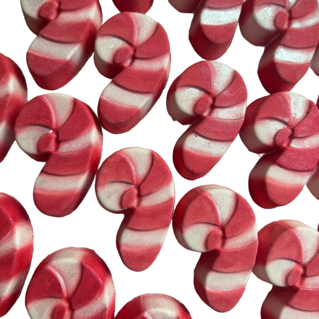 Candy Cane Bath Bomb