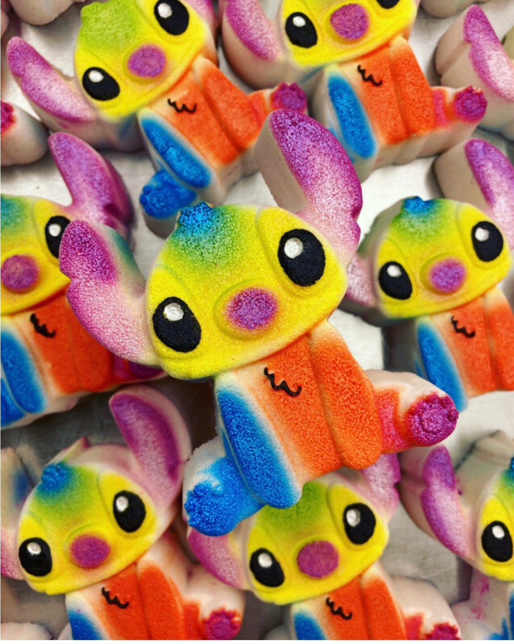 Colourful Alien Bath Bomb