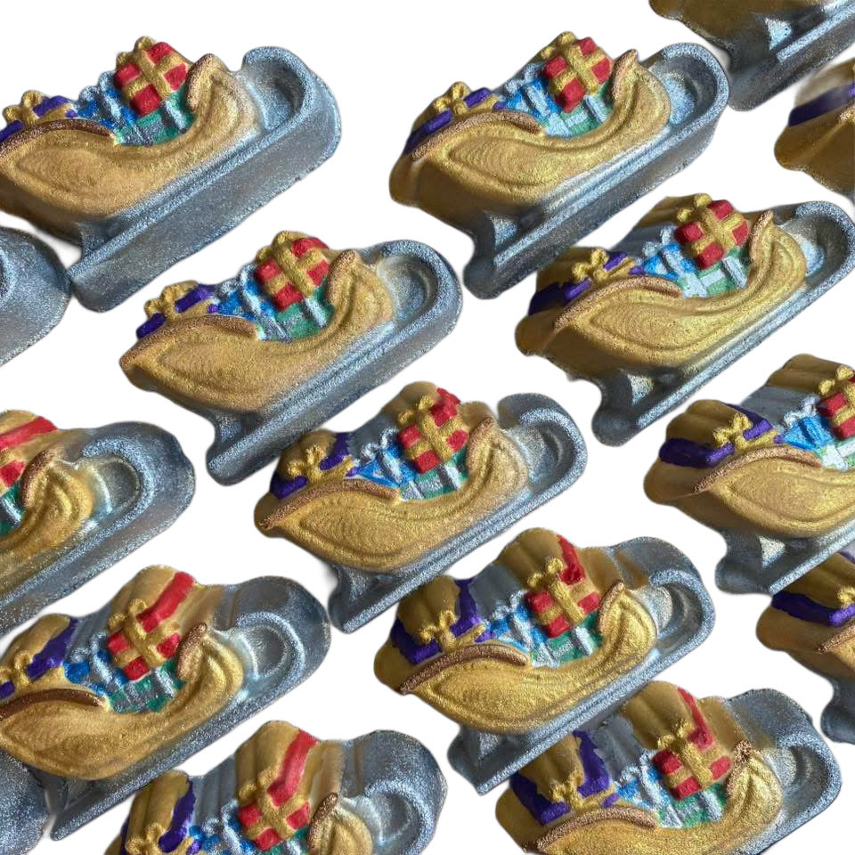 Santas Sleigh Bath Bomb