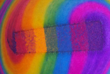 Load image into Gallery viewer, Rainbow Stick Bath Bomb
