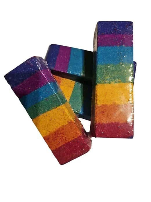 Rainbow Stick Bath Bomb