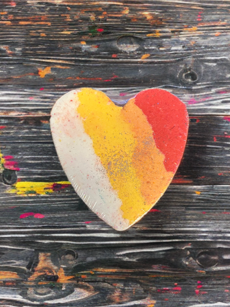 Large Heart Bath Bomb