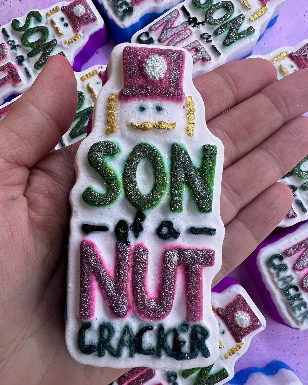 Son Of A Nut Cracker Bath Bomb